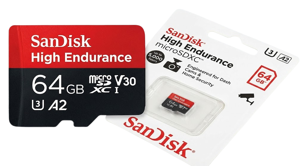 SanDisk High Endurance microSD (64GB)