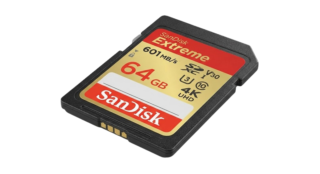 SanDisk Extreme SDXC UHS-I Card (64GB)