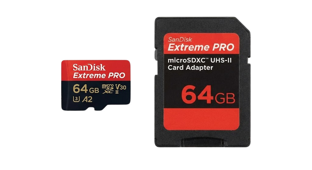 SanDisk Extreme PRO microSDXC UHS-II (64GB)